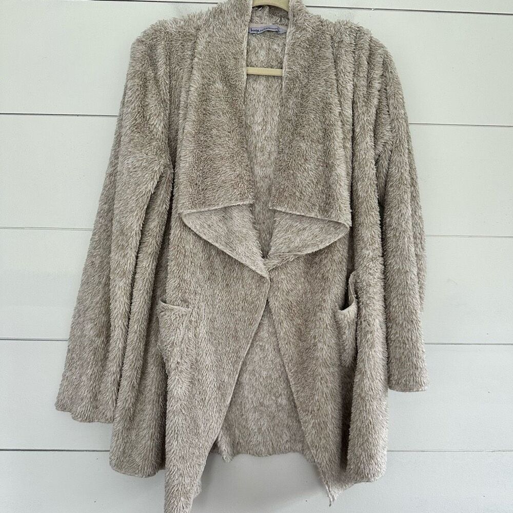 Hugs from Soft Surroundings Women’s Small Cardigan Soft Fuzzy Sweater